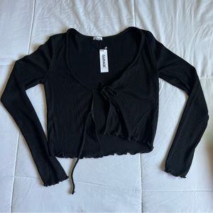 Brand new ribbed long sleeve from garage clothing store